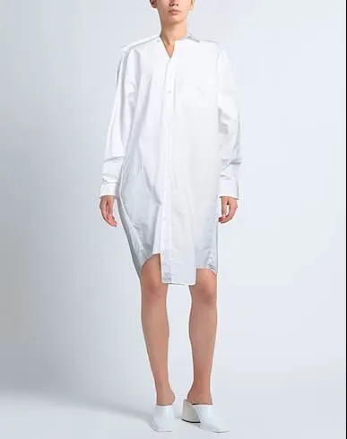 Balenciaga shirt dress, white