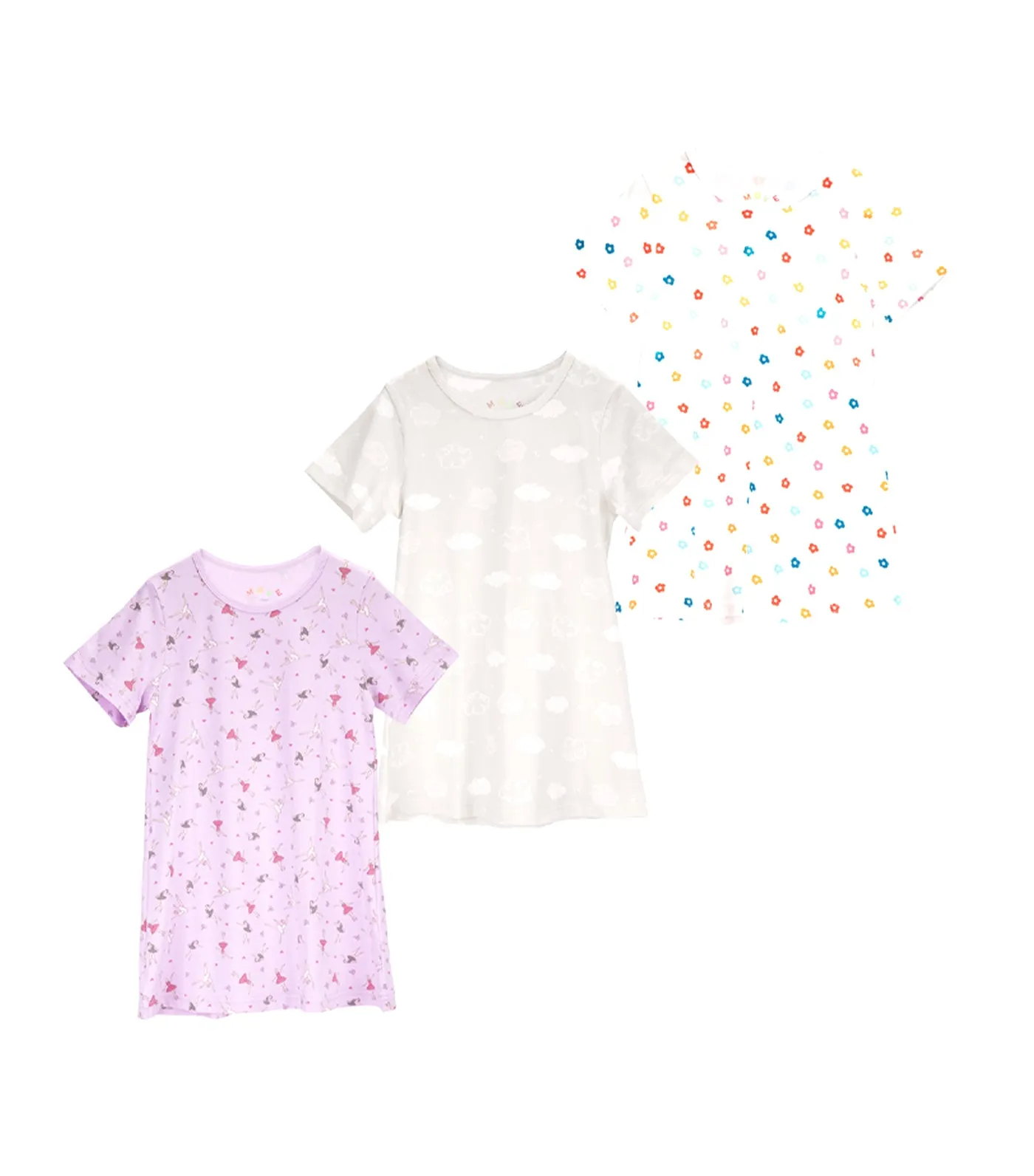 Ballerina Shirt Dresses - Set of 3
