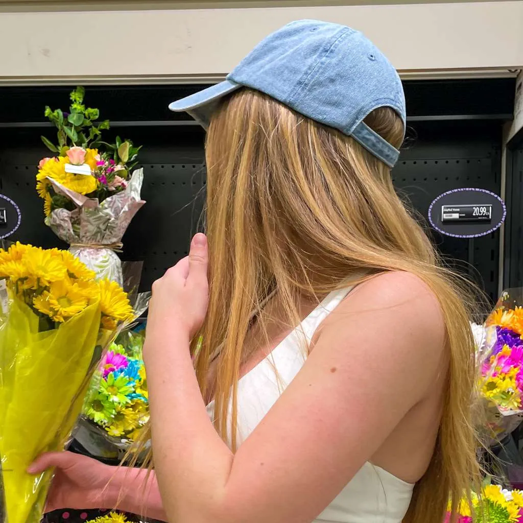 Daisy Flower Baseball Hat
