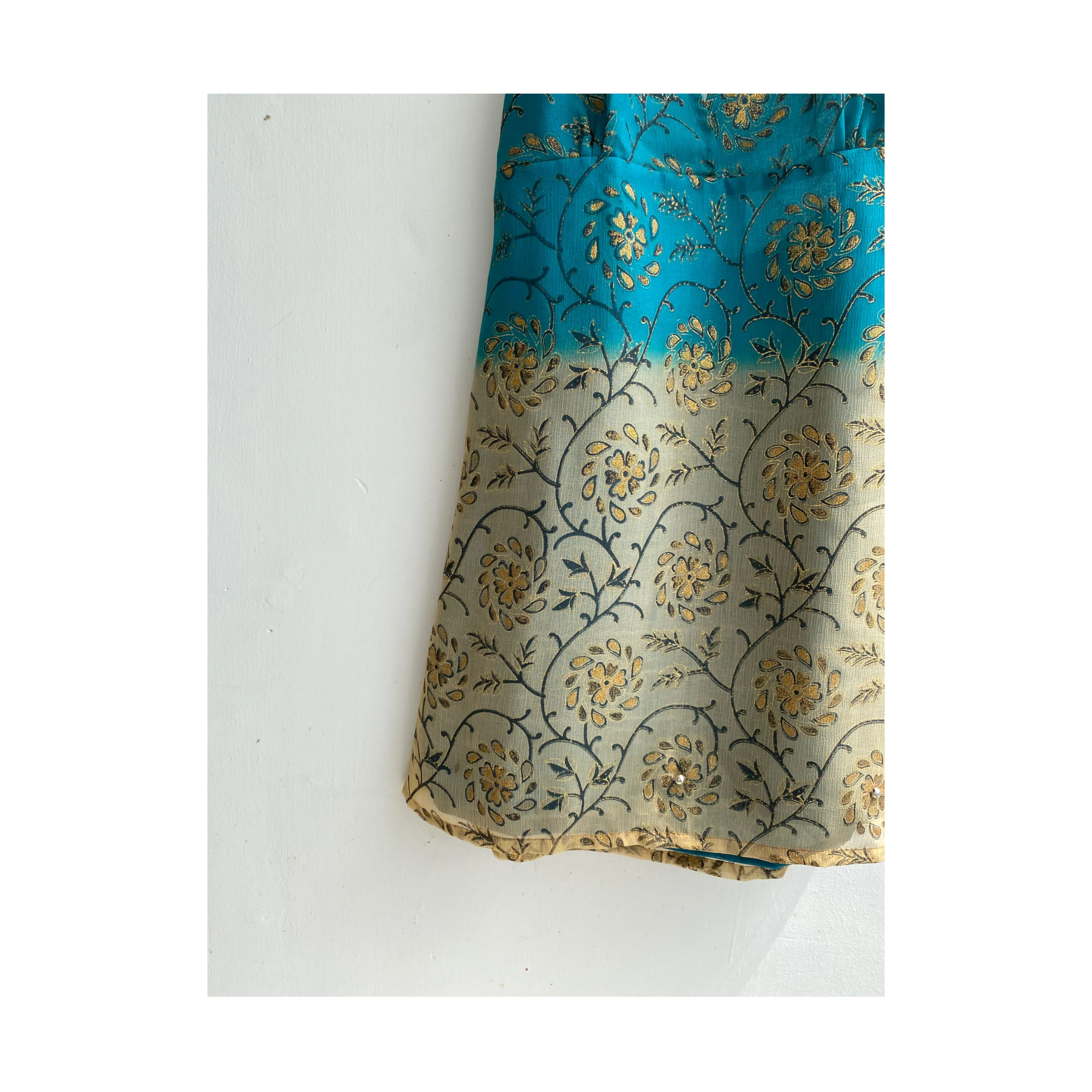 Horizon indie print dress