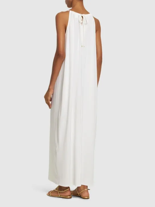 Max Mara   Garda viscose jersey midi dress 