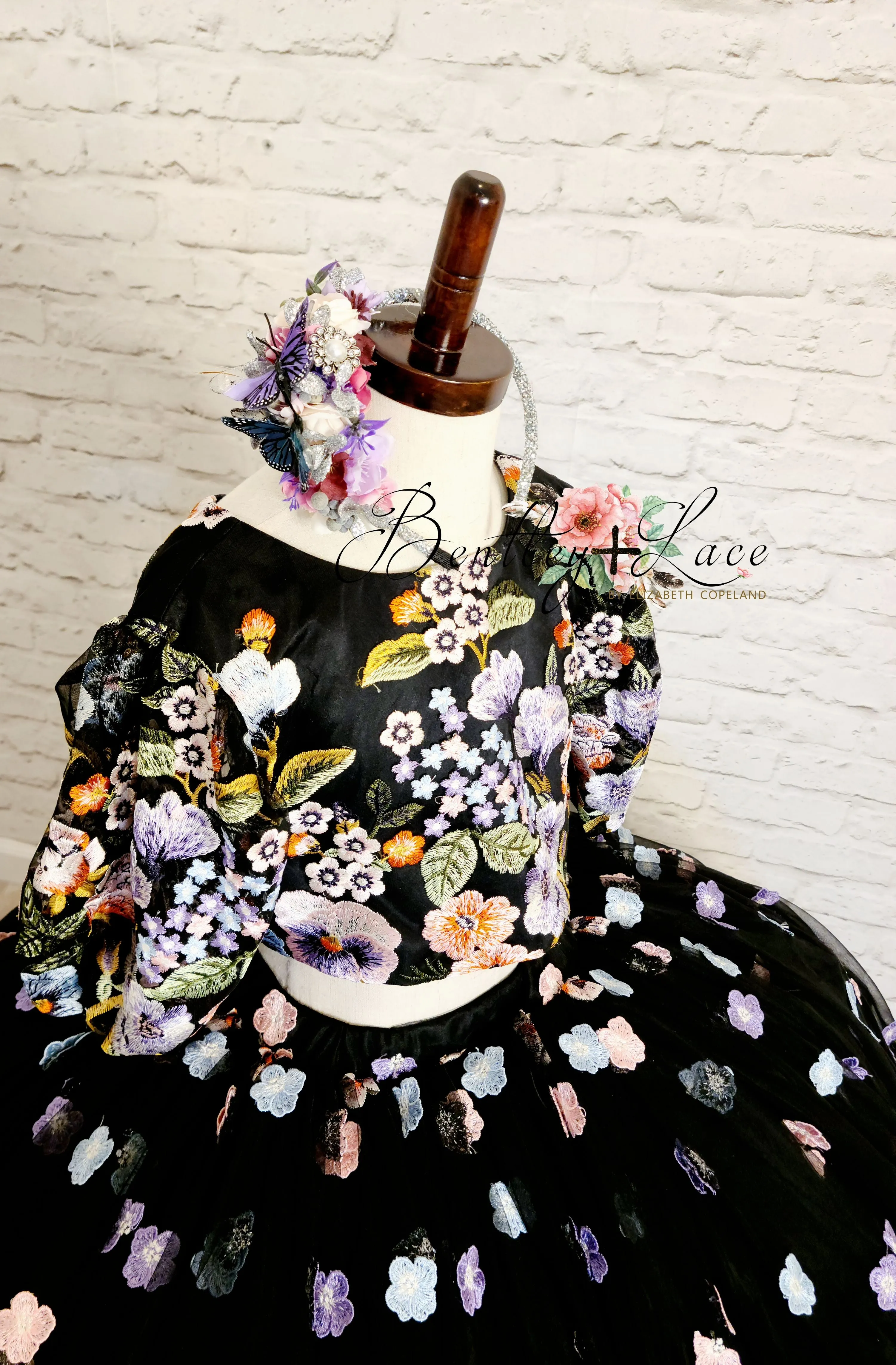 New "Camille" -  Floor Length 2 piece set ( 6 Year - Petite 8 Year)