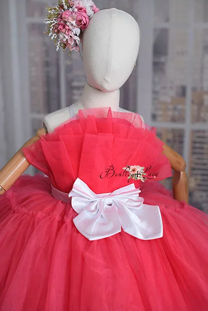 "New in town"" Petals- Pick color option. Editorial Dress, Couture Gown, Special Occasion Dress