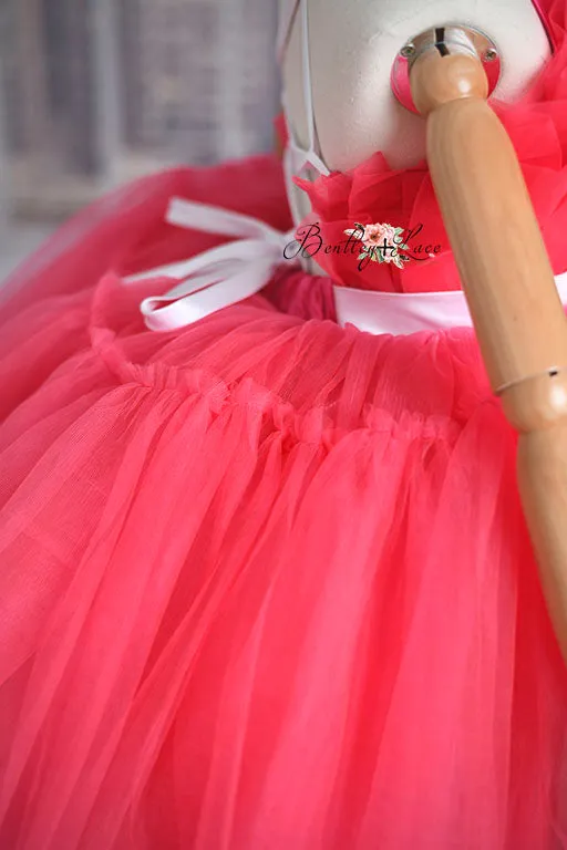 "New in town"" Petals- Pick color option. Editorial Dress, Couture Gown, Special Occasion Dress