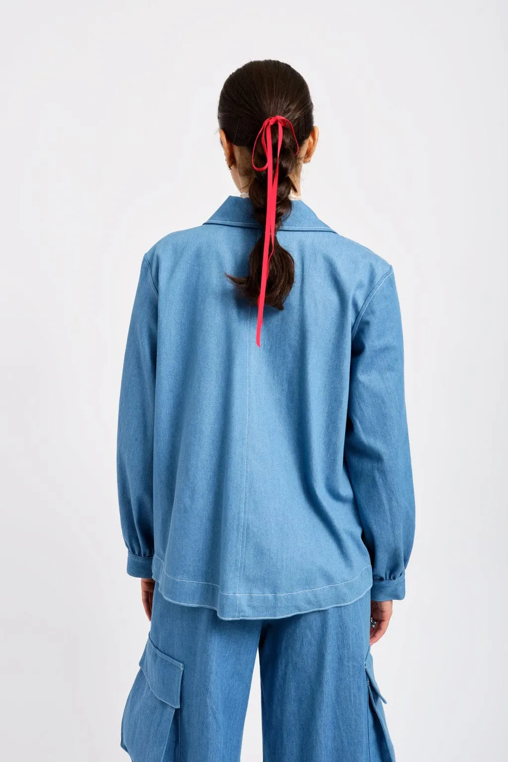 Work Jacket Blue Denim