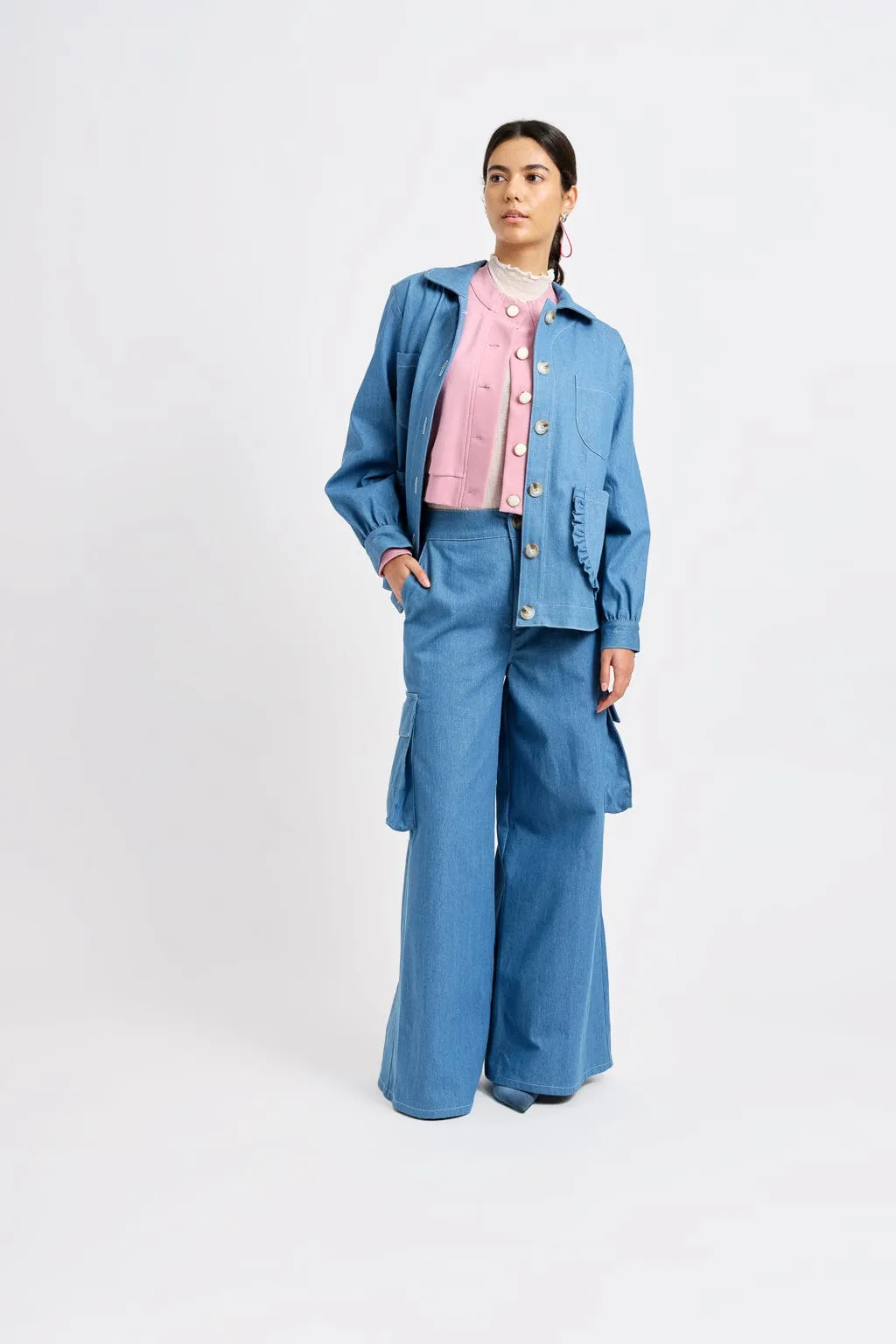 Work Jacket Blue Denim